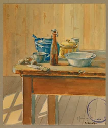 Preparando una buena comida, Gustrow