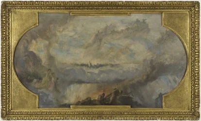 Boceto para la Galería Norte del Petit Palais: La Revolución Francesa (techo)