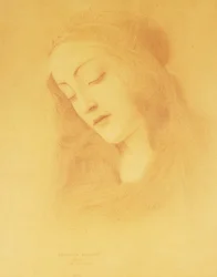 La Virgen según Botticelli, 1909