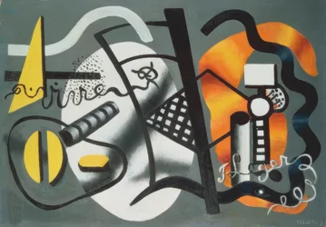 Composición con silla