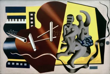 Composición con dos bailarinas