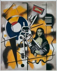 La Gioconda con las llaves o Mona Lisa