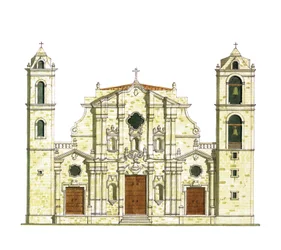 Catedral de La Habana. Cuba