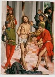 Flagelación (pintura sobre madera)