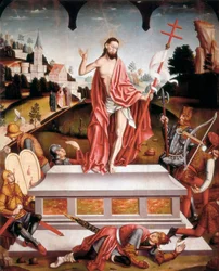 La Resurrección, pintura de Fernando Gallego