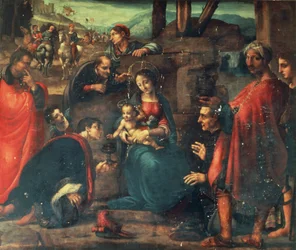 Adoración de los Reyes Magos