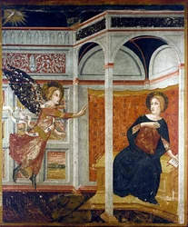 Anunciación a María, detalle