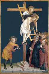 Descendimiento de la Cruz, detalle