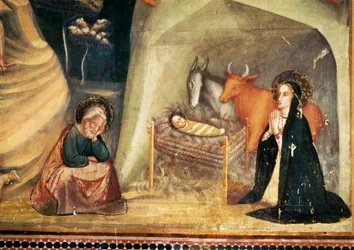 Natividad, de la Capilla de San Miguel, Monasterio de Pedralbes, Barcelona