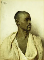 Retrato de un hombre árabe