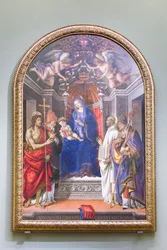 La Virgen y el Niño entronizados con San Juan Bautista y los santos, conocido como retablo de Otto