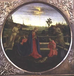 La adoración del niño Jesús