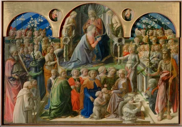 Coronación de la Virgen …