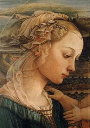 Madonna ... (temple sobre madera)
