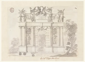 Puerta en un Muro de Jardín