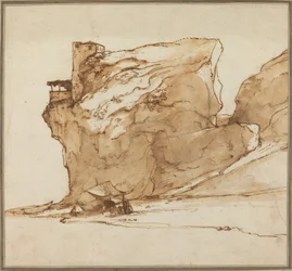 Paisaje con una Gran Roca