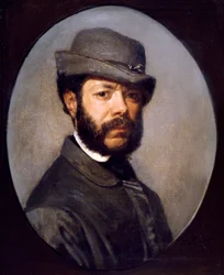 Autorretrato de Filippo Palizzi (1818-1899)
