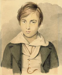 Un retrato de William Michael Rossetti