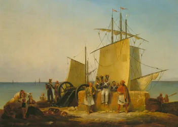 La misión francesa a Morea Peloponeso, 1828