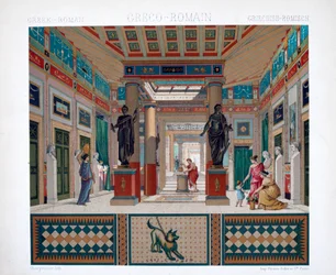Templo griego, romano, c. 1800-1835