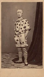 Retrato de un payaso,c. 1863 (foto)