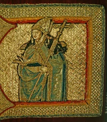 Detalle de una casulla, principios del siglo XVI (textil)