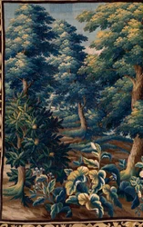 Tapiz flamenco. Fin del siglo XVII. Propiedad de la iglesia Sint-Walburgakerk Oudenaarde (Dekenij van de Sint-Walburga).
