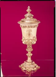 Copa del gremio (plata dorada)