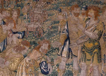 Hasdrúbal, hermano de Aníbal, hecho prisionero por los romanos.