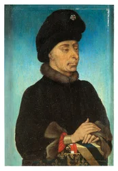 Juan el Intrépido, duque de Borgoña (óleo sobre tabla)