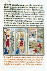 Ms 240 fol.247 Cosas mundanas, de Le Miroir d