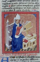 Página de la Legenda Aurea, Brujas, c.1400-10