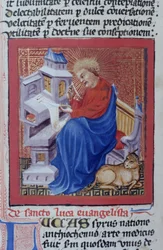 Página de la Legenda Aurea, Brujas, c.1400-10