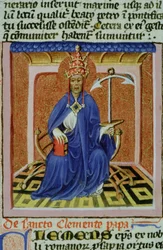 Página del Legenda Aurea, Brujas, c.1400-10