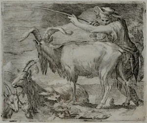 Grabado de maestro antiguo