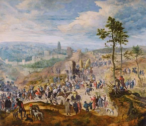 En el camino al Calvario