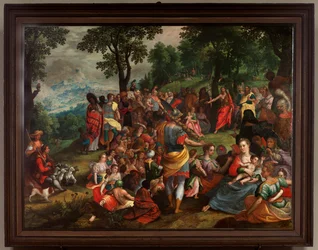 Predicación de Juan en el desierto