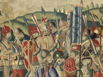 Tapiz que muestra las conquistas del rey Alfonso V de Portugal
