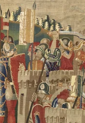 Tapiz que muestra las conquistas del rey Alfonso V de Portugal