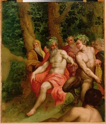 El juicio de Midas, c.1615