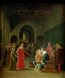 La Resurrección de Lázaro, de un Libro de Horas, siglo XV-XVI