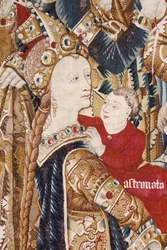 La guerra de Troya: la tienda de Aquiles. California. 1470 (tapiz)