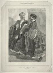 Crinolinografías (Traje de la magistratura propuesto para 1857)