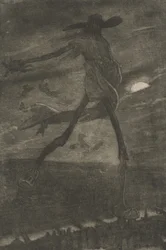 Satanás sembrando cizaña