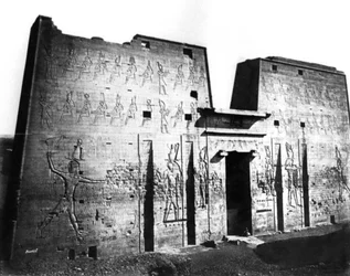 Edfu, Nubia, Egipto, 1878