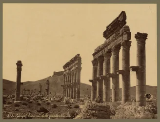 Parte de la Gran Columnata, Qala