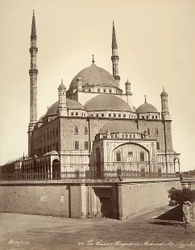 La Mezquita de Muhammad Ali, conocida como la Mezquita de Alabastro, en El Cairo, Egipto