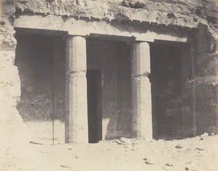 Béni-Haçan, Arquitectura Hipogea - Tumba de Névohthph, 1851-52, impreso 1853-54