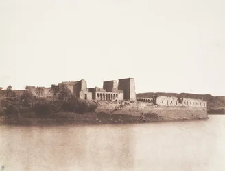 Isla de Fileh Filé, Vista general desde el noroeste en el punto A, 1851-52