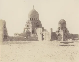 El Cairo, Tumbas de los Sultanes Mamelucos, 1851-52, impreso 1853-54